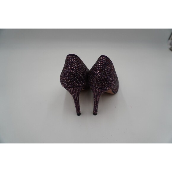 VC Signature “Precious” Purple Embellished Heels Size 7B - Picture 4 of 11
